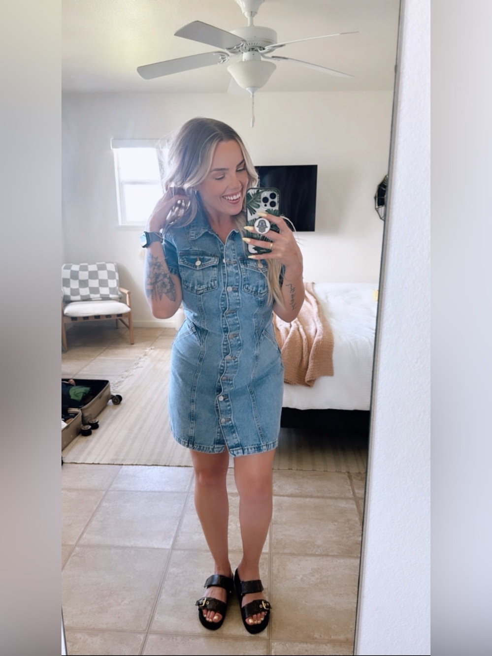Pilcro Denim Dress